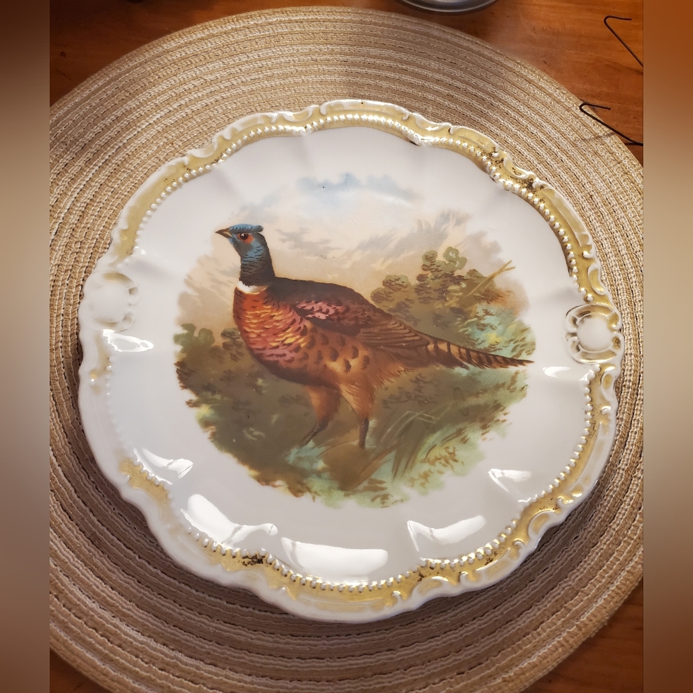 Bavarian Vintage Decorative plate , early 1900s - Picture 5 of 12